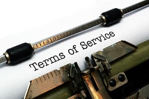 terms of service